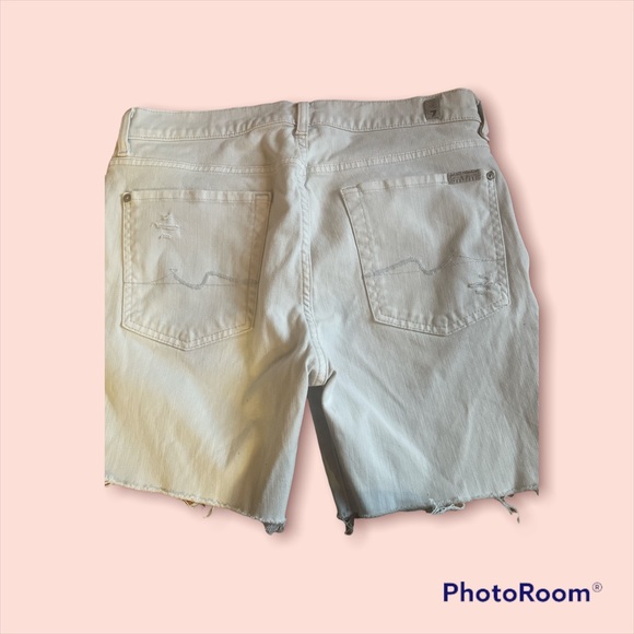 7for all mankind bermuda shorts - Picture 2 of 3